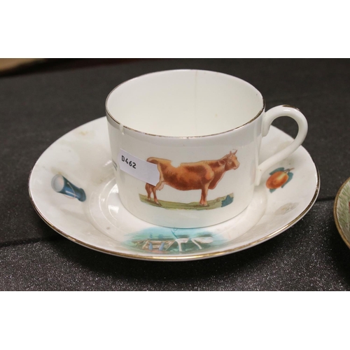 560 - A quantity of cup and saucers to include Minton, Augustus Rex etc. Part of an extensive collection o... 