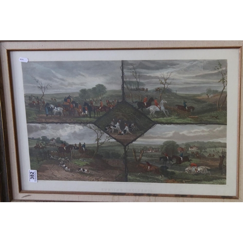 382 - Charles W Rowbotham large early 20th century watercolour rural river or lake scene with ducks signed... 