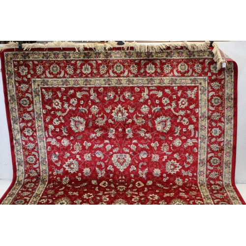 662 - Persian Red Ground Rug, 300cms x 198cms