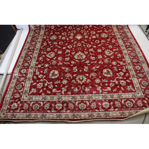 662 - Persian Red Ground Rug, 300cms x 198cms