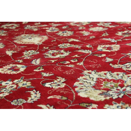 662 - Persian Red Ground Rug, 300cms x 198cms