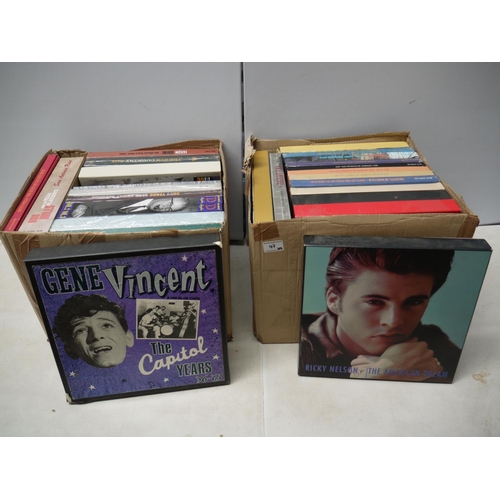 CD Box Sets - 27 to include 35 Years Bear Family Records, Phil