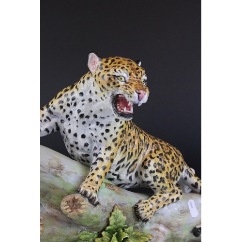 18 - Renaissance Design Studio Limited Edition Ceramic Figure of a Jaguar, model H.W.4, designed by Howar... 