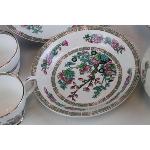 79 - A large quantity of ceramic Tea and Dinner services to include Royal Nelson Pottery and Duchess bone... 