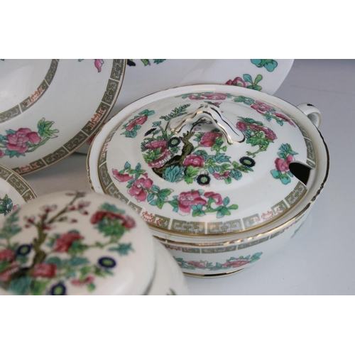 79 - A large quantity of ceramic Tea and Dinner services to include Royal Nelson Pottery and Duchess bone... 