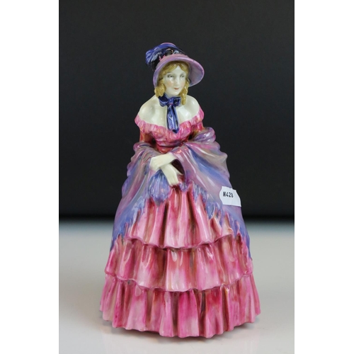 3 - Royal Doulton Figurine ' Victorian Lady ' HN 728, 20cms high