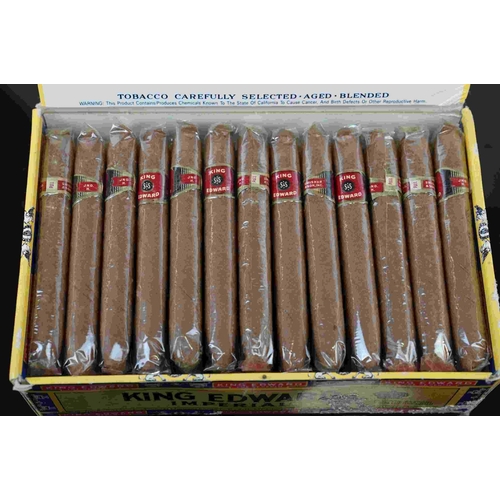 221 - A box of fifty unopened King Edward imperial cigars.