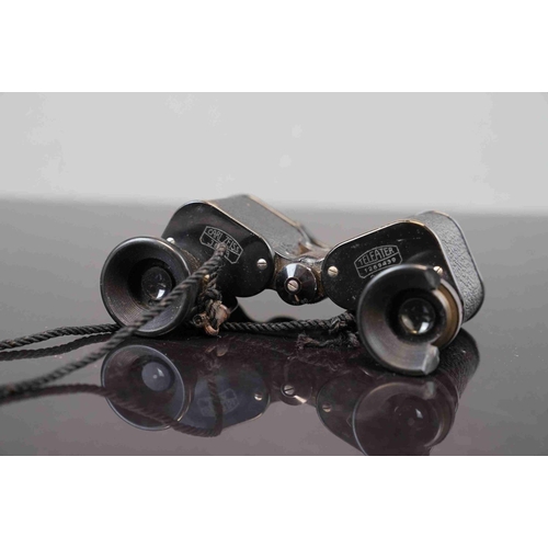 223 - Cased Carl Zeiss Jena Teleater binoculars