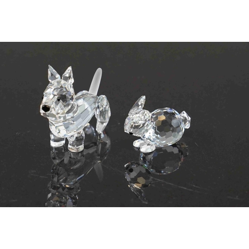 226 - Collection of crystal animals, to include Swarovski