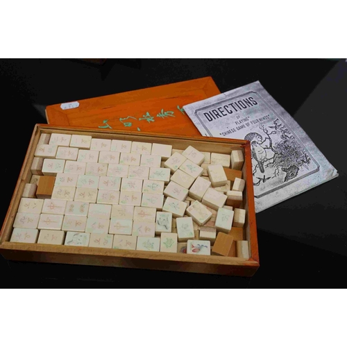 241 - Boxed Four Winds Chinese game of Mahjong