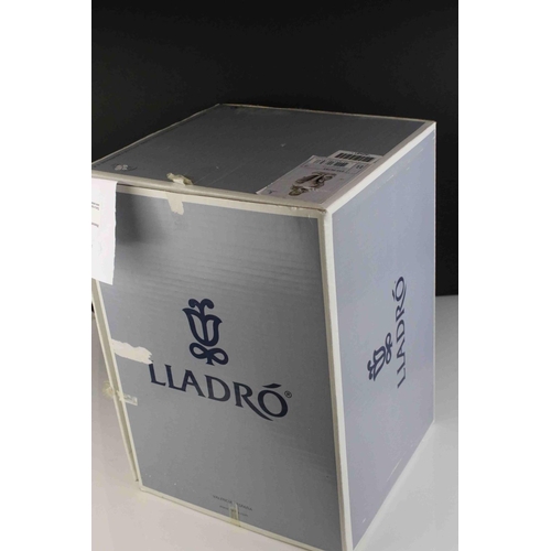 12 - Boxed Lladro figure ' A Day With Dad 01006793 ', 28cm in height