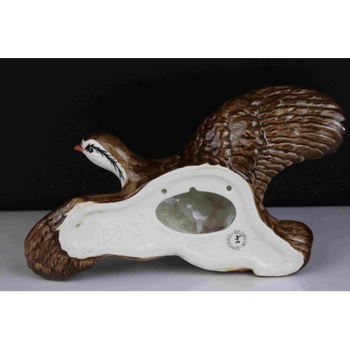 29 - Beswick Partridge Wall Plaque, model 1188-3, 19cms long