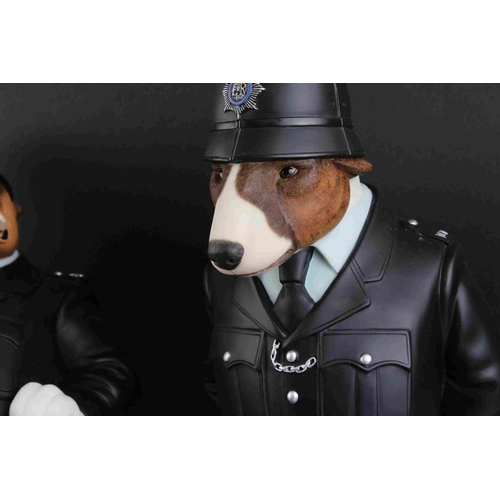 31 - Collection of approx. Twenty One Robert Harrop Novelty Police dog figures including Limited Edition ... 