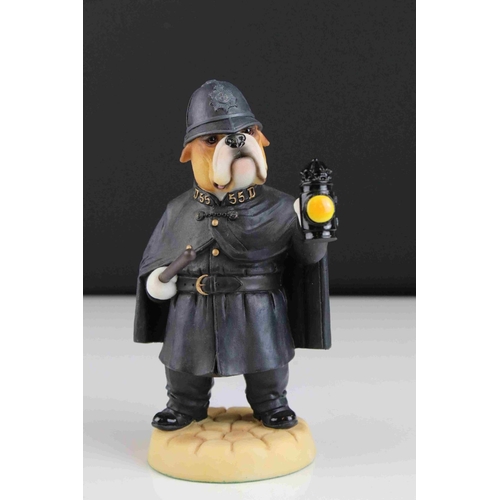 31 - Collection of approx. Twenty One Robert Harrop Novelty Police dog figures including Limited Edition ... 