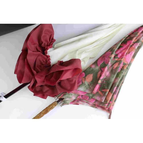 74 - Two vintage umbrellas to include a Fox & Sons example.