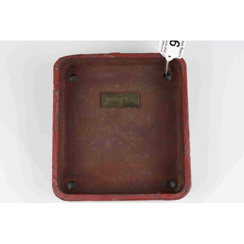 96 - LMS Railway cast iron Electric Light Control Cover