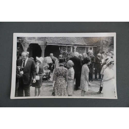 350 - Group of mostly black and white photographs to include Clementine Churchill, together with film stil... 