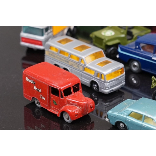 371 - 15 Mid 20th C onwards diecast models to include Matchbox Lesney 75 Series, Vanguards, Dinky etc, gd ... 