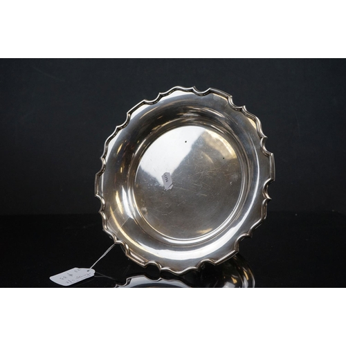 458 - A collection of silver plate to include two Tazza's and a Cloche.