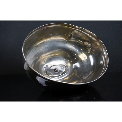 458 - A collection of silver plate to include two Tazza's and a Cloche.