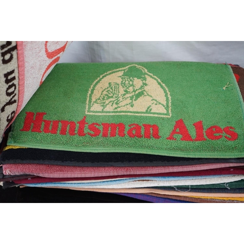 559 - Breweriana - collection of 35+ bar towels, all UK breweries, several defunct, to include Eldridge Po... 