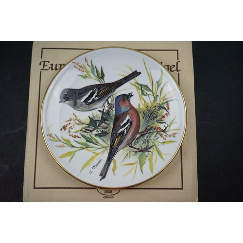 567 - A collection of World Wildlife fund collectors plates from the Bradford exchange.