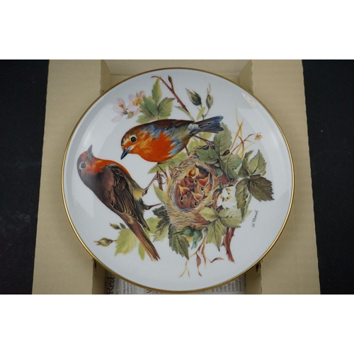 567 - A collection of World Wildlife fund collectors plates from the Bradford exchange.