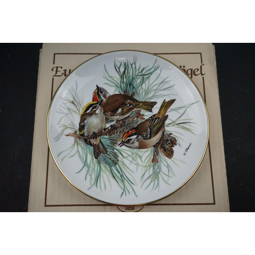 567 - A collection of World Wildlife fund collectors plates from the Bradford exchange.