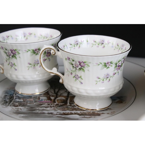 148 - Collection of Aynsley ' Cottage Garden ' ware together with a part Elizabethan ' Chantilly ' Tea Set... 