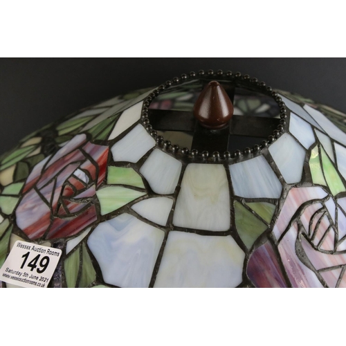 149 - Tiffany style Table Lamp, 50cms high