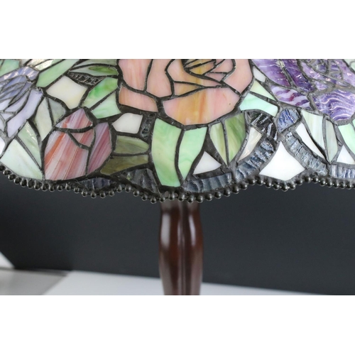 149 - Tiffany style Table Lamp, 50cms high