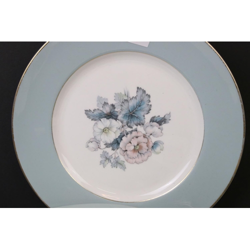 683 - A contemporary Royal Worcester Cynthia part dinner service.