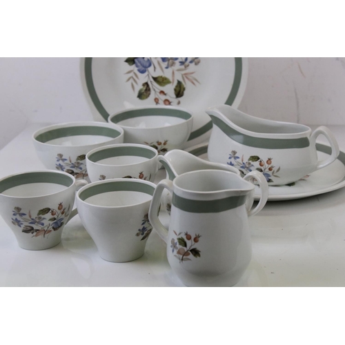 685 - Wood & Sons 'Alpine White' part dinner service (27 pieces)