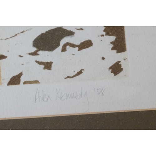 633 - Two Alisa Kennedy limited prints titled Goosewell  signed in pencil.