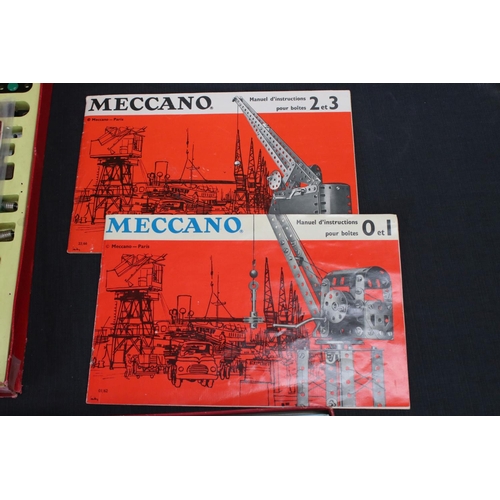 168 - Boxed 1960s French Meccano No 3 Set and 2 x Meccano Elektrikit sets from the 1960s, appearing near c... 