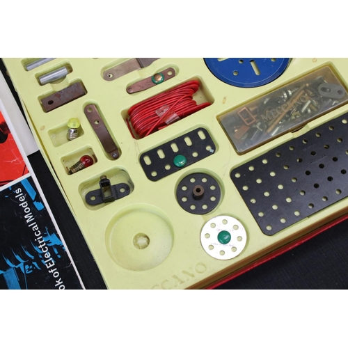 168 - Boxed 1960s French Meccano No 3 Set and 2 x Meccano Elektrikit sets from the 1960s, appearing near c... 