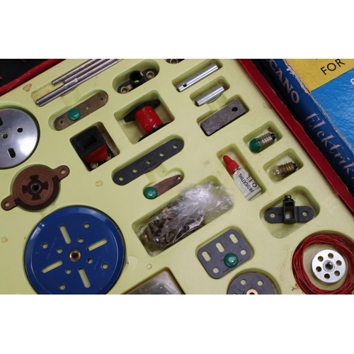 168 - Boxed 1960s French Meccano No 3 Set and 2 x Meccano Elektrikit sets from the 1960s, appearing near c... 