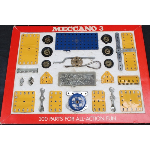 167 - Seven boxed 1970s Meccano sets, to include no.5 x2, no.4, no.3 x2, no.2 & no.1, all unchecked