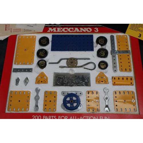 167 - Seven boxed 1970s Meccano sets, to include no.5 x2, no.4, no.3 x2, no.2 & no.1, all unchecked