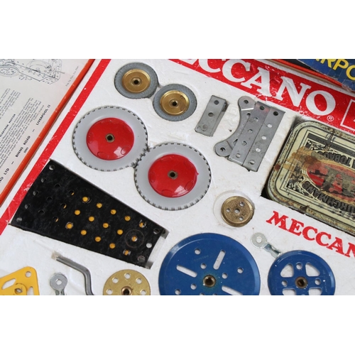 170 - Six boxed Meccano sets to include Highway Vehicle Set, Airport Service Set, Engineering Set etc, unc... 