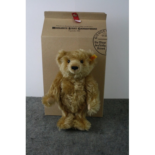 1177 - Steiff Mr Cinnamon Bear 000188, with growler, approx. 32cm, in Steiff cardboard box, vg