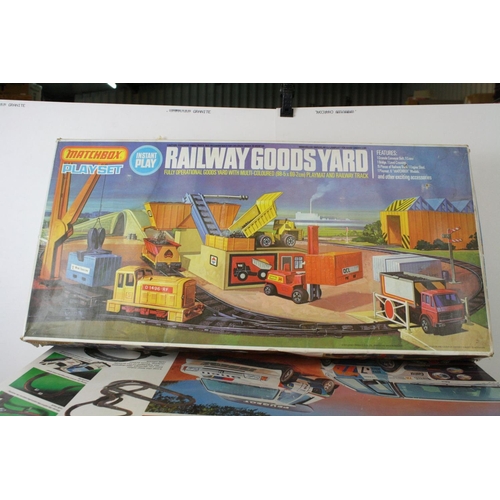 1180 - Two slot car racing sets to include Tomy Daredevil Rally and Matchbox Race & Chase together with a s... 