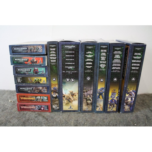 289 - 13 x Boxed Games Workshop Warhammer  plastic model kits to include Imperial Guard Cadians, Ork Gretc... 