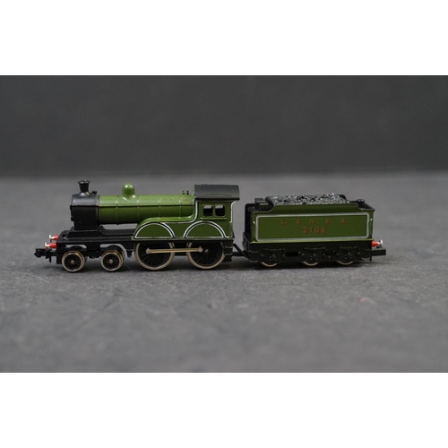 1 - Three boxed Union Mills Models N gauge locomotives to include 1012 Ex NER D20 4-4-0 LNER lined green... 