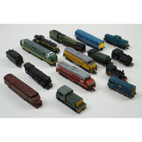 10 - 15 N gauge locomotives to include Atlas, Lima, and Graham Farish, featuring Lima Meld, Lima Union Pa... 