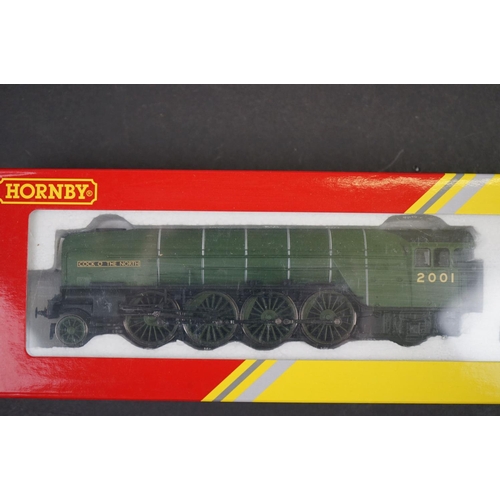 19 - Two boxed Hornby OO gauge locomotives to include R3171 Class P2 Cock o The North Railroad DCC Ready ... 