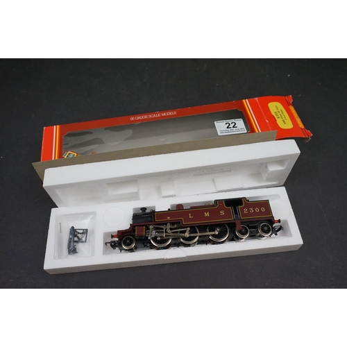 22 - Three boxed Hornby OO gauge locomotives to include R357 LMS 4-6-0 Patriot Loco, R376 LMS Class 4P Lo... 