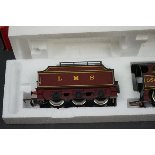 22 - Three boxed Hornby OO gauge locomotives to include R357 LMS 4-6-0 Patriot Loco, R376 LMS Class 4P Lo... 