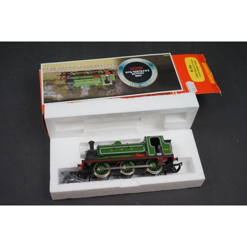 24 - Four boxed Hornby OO gauge locomotives to include R252 LNER Loco J83 Class, R150 L&Y 0-4-0 ST Loco, ... 