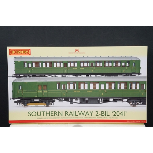 30 - Boxed Hornby OO gauge R3161A Southern Railway 2 BIL 2041 Train Pack DCC Ready